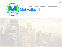 Tablet Screenshot of midvalleyit.com